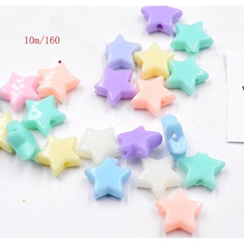 FLTMRH 25pcs 10mm Mixed Fluorescent Neon Beads Acrylic Peace Sign Charms Beads Rubber Tone