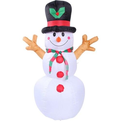 Giant Inflatable Christmas Snowman Doll Amusement Park Garden Yard New Year Festival Party Props Ornaments Decoration