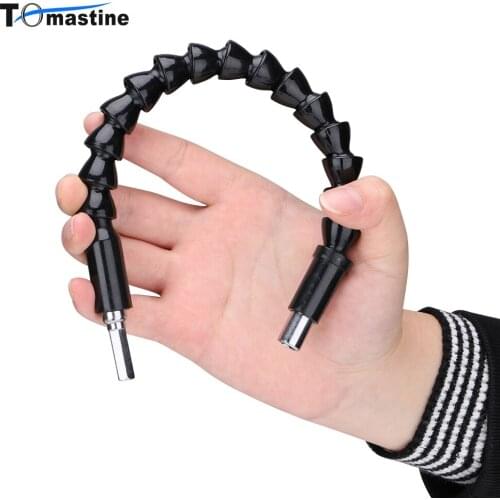 290mm Indexable Drill Bit 1/4" Hex Shank Flexible Shaft Bits Extention Screwdriver Drill Bit Holder Electric Drill Power Tools