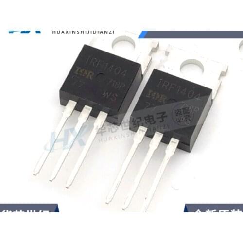 Xinyuan 10pcs/lot Original factory IRF1404PBF TO220 IRF1404 a-220 IC
