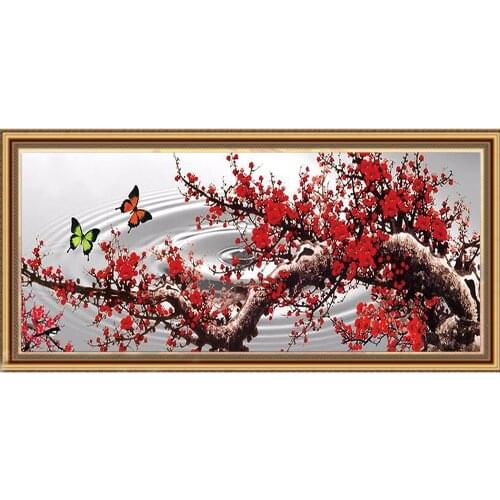 5d Diy Diamond Painting Sunset Landscape Cross Stitch Kit Mosaic Art Picture Round Rhinestone Decoration Gift