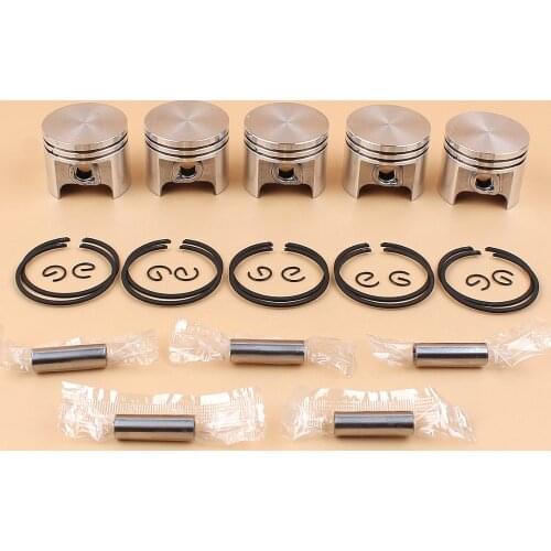 5Pcs/lot 37mm Piston Pin Rings Kit For STIHL 017 MS170 MS170C MS 170 Replace 11300302000 Chainsaw Engine Motor Parts