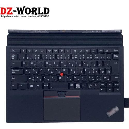 New Original JP Japanese Base Portable Backlit Thin Keyboard for Lenovo Thinkpad X1 Tablet 2nd 1st Gen 01AY182