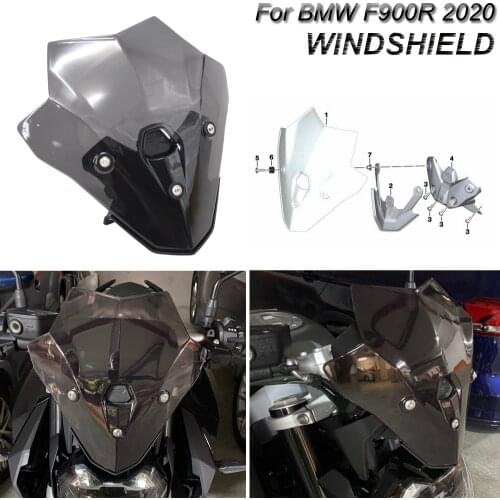 NEW Motorcycle Accessories For BMW F900R F 900R F900 R 2020 Screen Windshield Fairing Windscreen Baffle Wind Deflectors