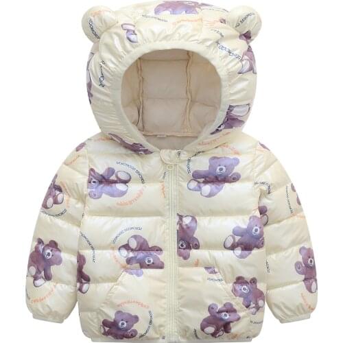 New disposable childrens down padded jacket, short boys' cotton-padded jacket, baby padded jacket, childrens warm winter jacke