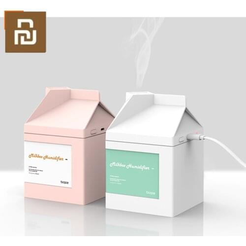 Original Xiaomi Milk Box humidifier 260ML Ultrasonic Air Humidifier Purifying Humidifier USB Charging Humidifier best gift