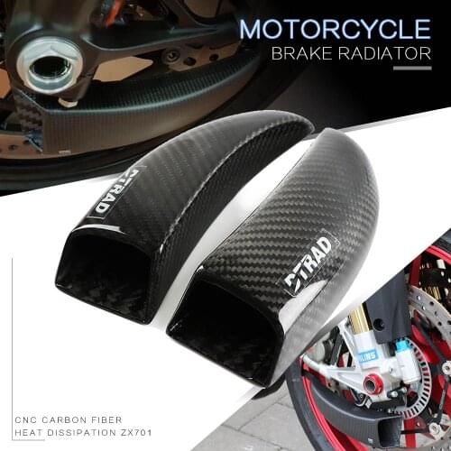For DUCATI MONSTER 1200 2014-2019 MONSTER 821 2014-2019 MULTISTRADA 950 Front brakCarbone cooling system Motorcycle Accessories