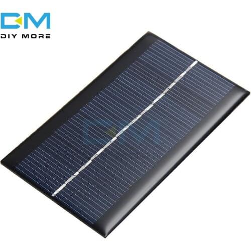 6V 1W Solar Panel Bank Solar Power Board Module Portable DIY Power High conversion For Light Battery Cell Phone Toy Chargers