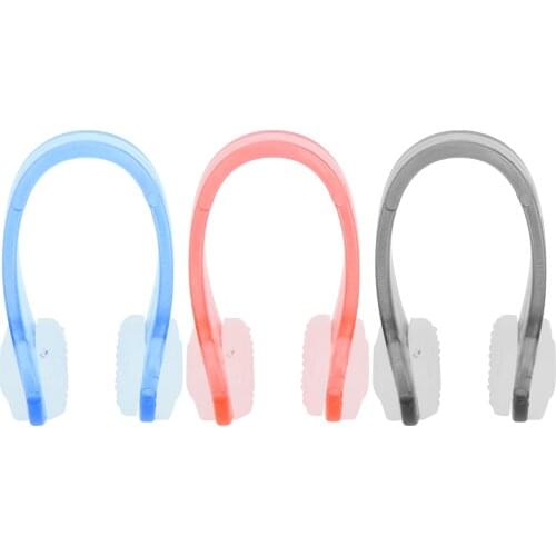 Professional Swimming Nose Clip 3D Ergonomic Nose Clip Comfortable Diving Surfing TPR Gasket Nose Clip Swimming Accessory