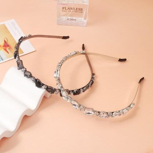 Rhinestone headgear, woman claw set crystal headband, luxury crown jewelry, gift accessories coruixi CR245