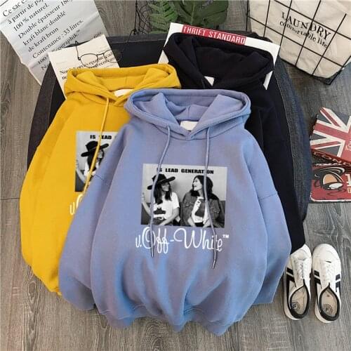 Hoodie худи для женщин sweetshirts women thick moletom feminino hoodies aesthetic autumn warm sweetshirts oversized loose Hooded
