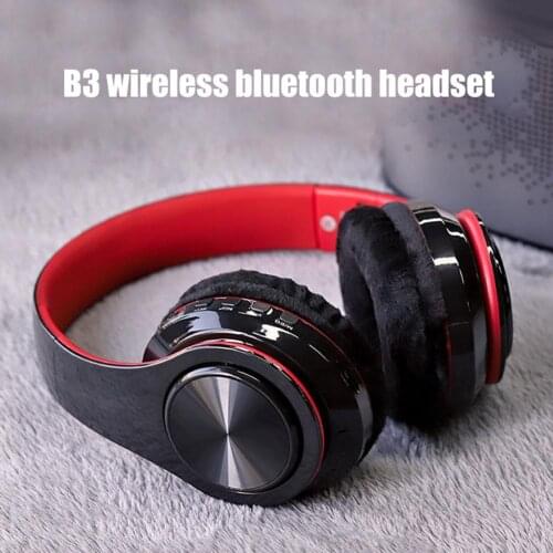 B3 Universal Wireless Stereo Bluetooth Bass Headphones Music Game Sports Headset