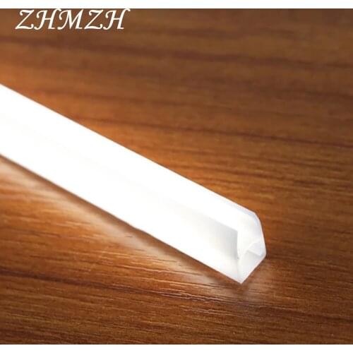 ZHMZH 30cm 40cm 50cm Hand Scan Sensor Glass Splint Lamp LED Aluminum Strip Lights Layer Pate Lamps ED Under Cabinet Light