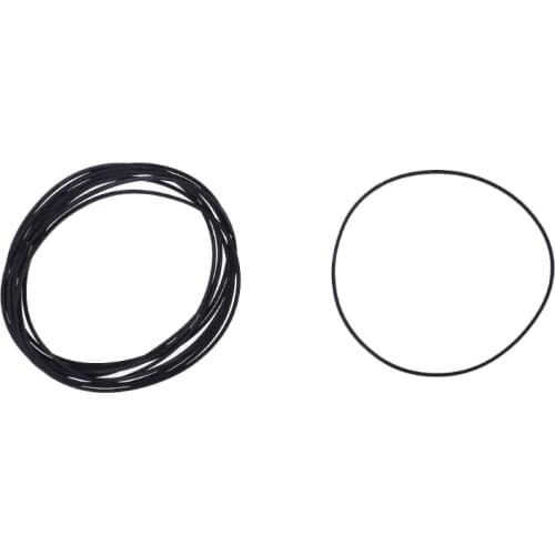 10Pcs Drive Square Belts Rubber DVD Cassette Tape Recorder Turntable Strap 1.2mm D08A