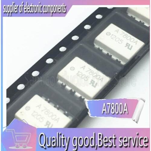 10PCS new good quality A7800 A7800A HCPL-7800 HCPL7800 optocoupler patch SOP-8 genuine