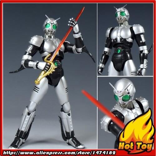 100% Original BANDAI Tamashii Nations S.H.Figuarts (SHF) Action Figure - Shadow Moon V1.0 from "Masked Rider Black"