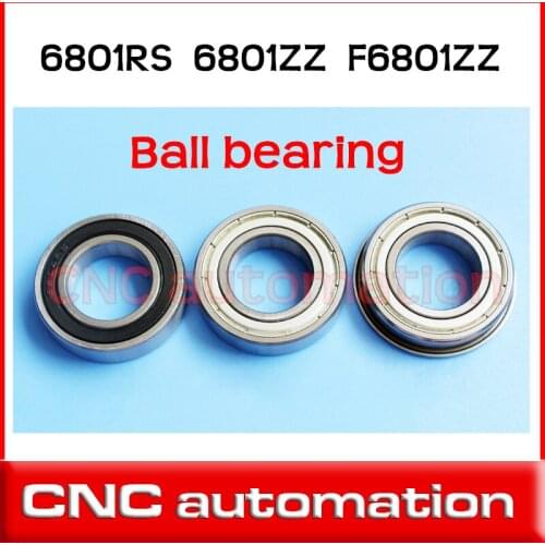 40pcs 6801 6801Z 6801ZZ 12*21*5mm chrome steel deep groove bearing radial