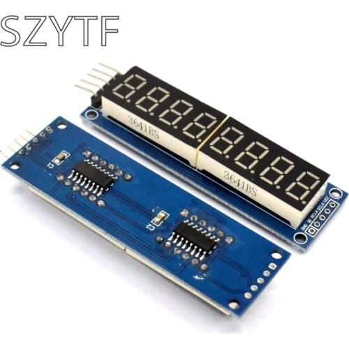 8-digit digital tube display module 74HC595 driver 8-digit digital tube module for Arduino