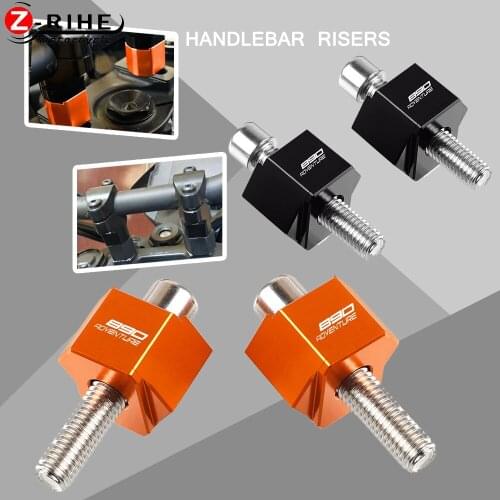 890ADVENTURER Motorcycle Accessories 890ADVENTURE Handlebar Risers FOR 890 ADVENTURE/R 2020-2021 Heightening Code Motorbike Part