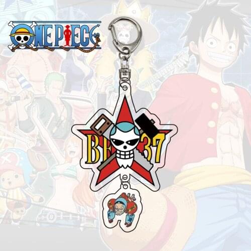 Anime Collectionl One Piece Double-sided Transparent Acrylic Keychain