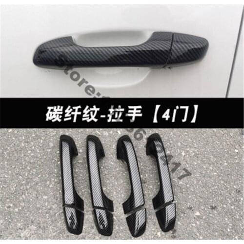 Car styling for Kia Sportage QL KX5 2016 2017 2018 2019 ABS Car Door Handle Protection Cover Doors Handle Covers Sticker