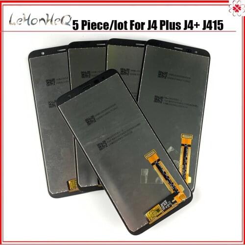 5 Piece/lot Display J4 Plus For Samsung Galaxy J4 Plus J415 J610 Display Original LCD Touch Screen assembly J6 Plus LCD