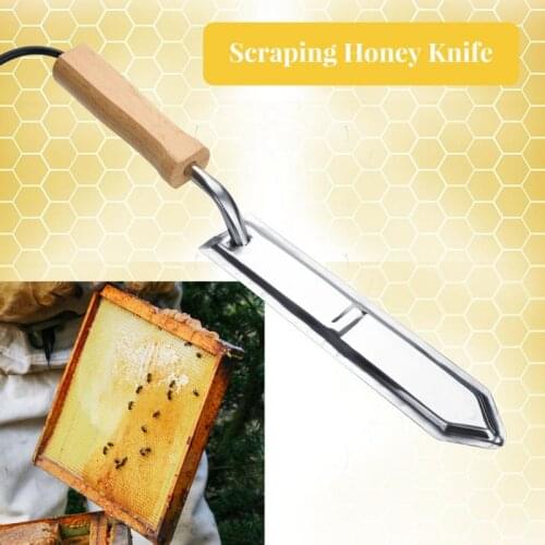 Beekeeping Electric Honey Knife Bee Beekeeping Equipment Quickly Heats Cutting Knife Scraper Bee Extractor Tool EU/UK/US plug