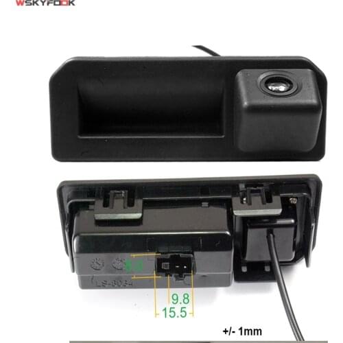 Auto Car Trunk Handle Rear View Reverse Camera For Volkswagen Polo Sedan Vento 2017 2018 2019 Waterproof Camera