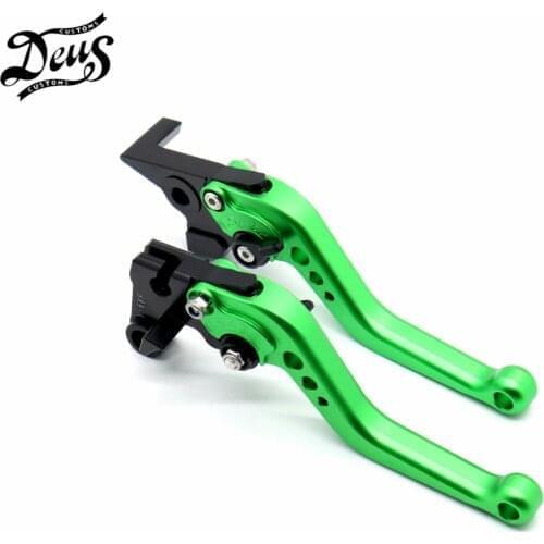Short/Long Brake Clutch Levers For KAWASAKI GTR1000 GPZ1100 ZXR750 ZRX 1100/1200 ZG 1000 CONCOURS Motorcycle Adjustable CNC