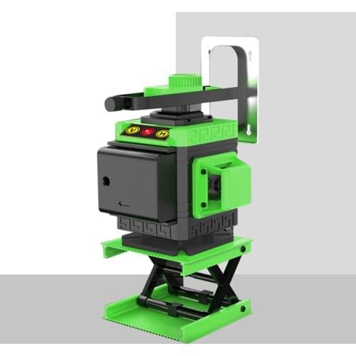 4D laser level, 8/12/16 lines, 360 horizontal and vertical cross, high-power green laser, application control automatic leveling