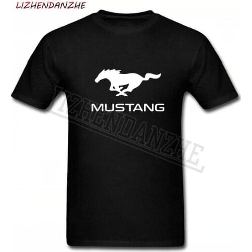 Mustang t shirt Mens summer cotton high-quality free shipping T-shirt fashion HipHop short sleeve car auot racing apparel 0208