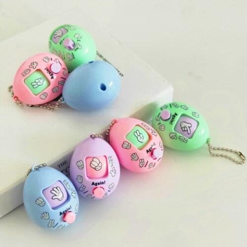 New creative toy Macaron guessing egg fair game machine Rock, paper, scissors toy Egg Christmas present