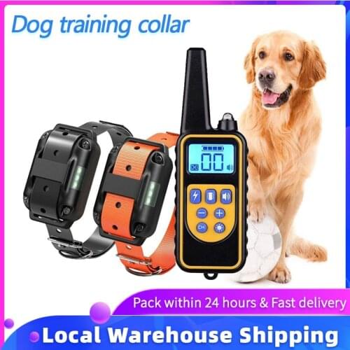 Dog collar anti-barking dogs electric collar dog for stun gun vibrator dog training collar Bark stopper Audible warning
