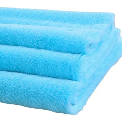 WIdth 62'' Thickened Faux Fur Rex Rabbit Hair Plush Toy Fabric By The Half-Yard For Clothing DIY Material