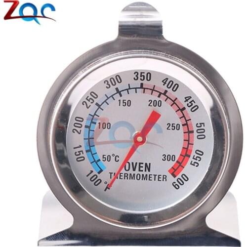 Food Meat Temperature Stand Up Dial Oven Thermometer Stainless Steel Gauge Gage Large Diameter Dial Kitchen Baking Supplies