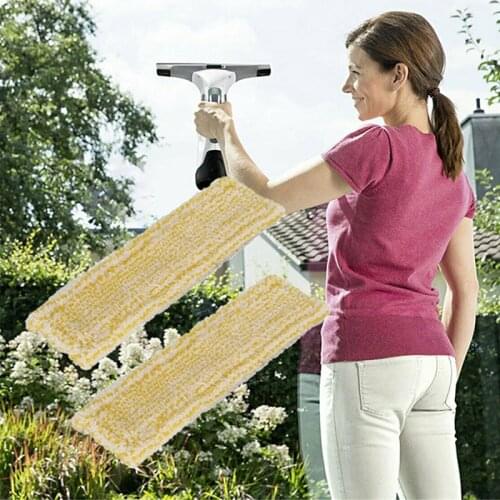 Microfiber Mop Cloths For Karcher WV2 WV5 Home Cleaner Accessories Window Glass Cleaning Dust Clean Up Mop Cloths Replacement