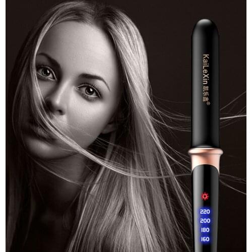 Dual Use Hair Straightener Roller Four-Gear Temperature Control Heating Curler Plate Home Salon Thermal Beauty Tool Accessory