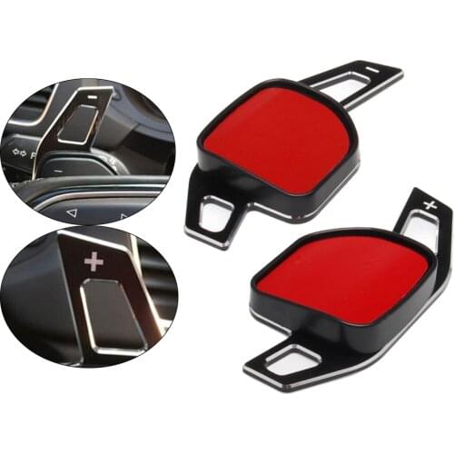 1 Pair Steering Wheel Paddle Shift Extensions for Audi S7(2013-2018), S8(2011-2016), S05(2013-2017)