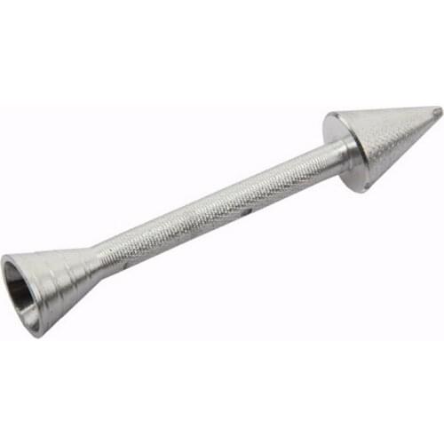 1PC Rod Roses Flower Holder Decoration Pastry Sticks Baking Cone Cream Pastry Tools Piping Cake Aluminium Alloy