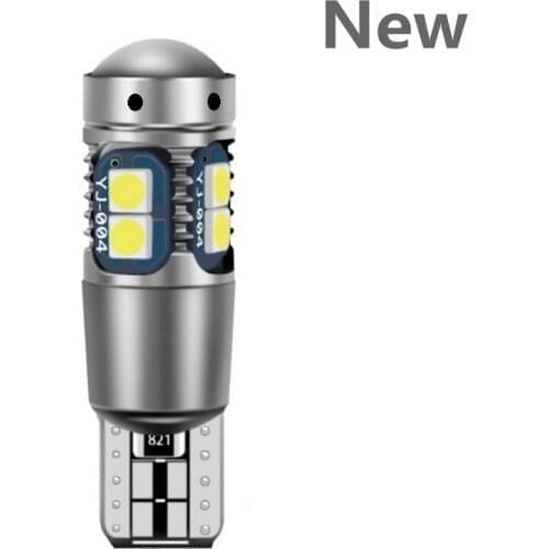 100Pcs T10 Super Bright 10 SMD 3030 LED Canbus No Error Auto Parking Light W5W Car Wedge Tail Bulb Interior Reading Dome Lamp