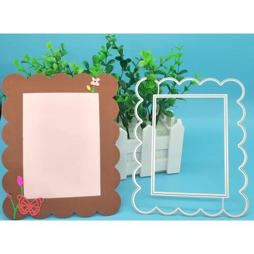 3D photo frame metal cutting mold, scrapbook, photo frame, photo album decoration, DIY handmade art