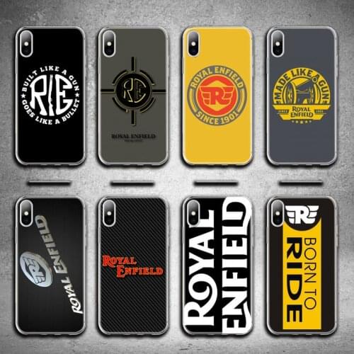 Royal Enfield Motorcycles Phone Case for iphone 12 pro max mini 11 pro XS MAX 8 7 6 6S Plus X 5S SE 2020 XR cover