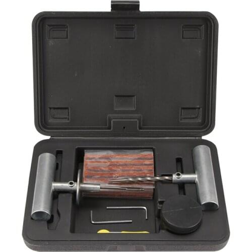 Car Tire Repair Kit Car Van Motorcycle Bike Tire Repair Tools Emergency Heavy Duty Tubeless Tire Puncture Repair Kit