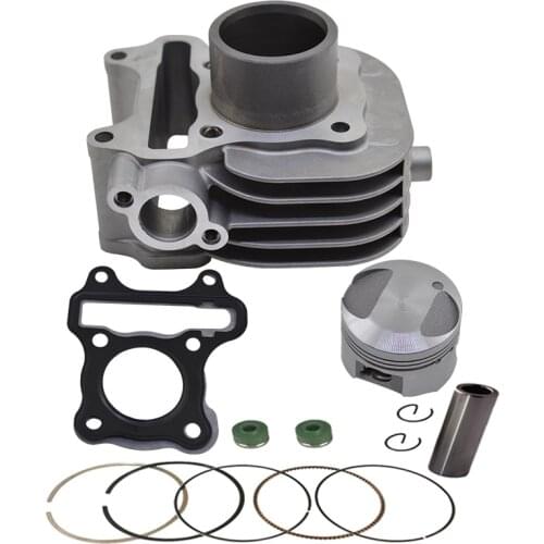 Motorcycle engine, cylinder liner, V50Lets cylinder liner, suitable for Suzuki, V50 piston, V50 cylinder gasket, V50 piston pin