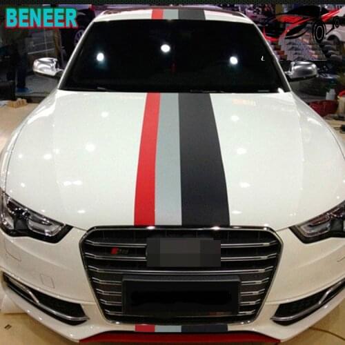 150cm 3Colors car body sticker For audi SLINE A1 A2 A4 A5 A3 A6 A8 A7 B6 B8 Q3 Q5 Q7 TT RS