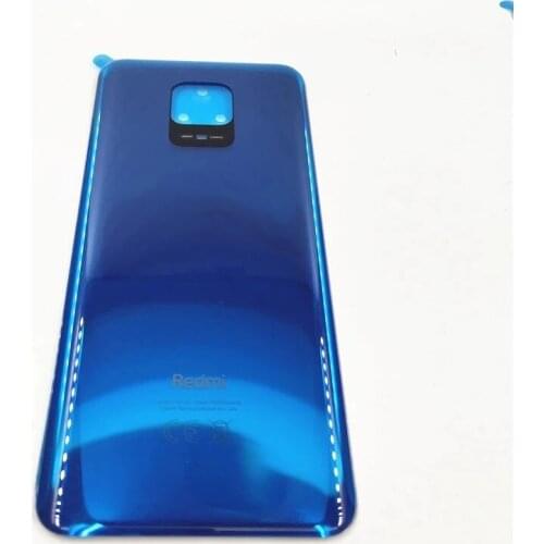 Original For Xiaomi Redmi Note 9S / Note 9 Pro Max Battery Cover Door Rear Glass Housing Case Back Battery Cover Replace