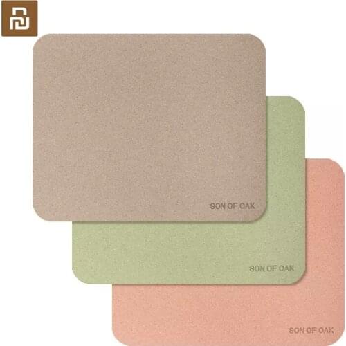 Son of Oak Xianger Cork Portable Mouse Pad Lightweight Mat Refreshing Waterproof Skin-friendly Smooth Surface Stain Proof