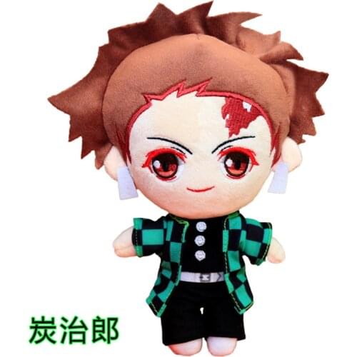 Anime Demon Slayer Plush Toys Doll kamado Tanjiro Agatsuma Zenitsu Nezuko Figure Toys Kids Gift
