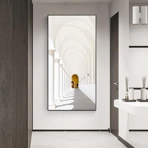 Posters Prints Abstract picture Canvas Painting For Home Decoration porch Wall Art decor Living room Mural frameless paintings