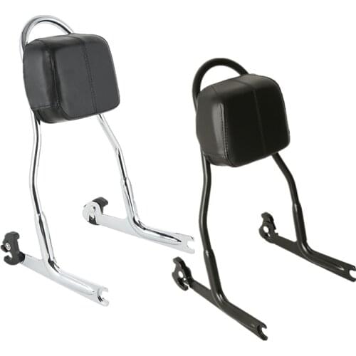 Motorcycle Detachable Passenger Sissy Backrest Bar For Harley Softail Fatboy Night Train Springer FXST